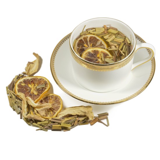 [HT05] Tea with Dried Ginger Slices, Dried Lemon Slices, Lemongrass 乾薑檸檬香茅茶