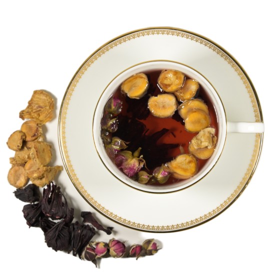 [HT13] 金羅漢果洛神花玫瑰花茶